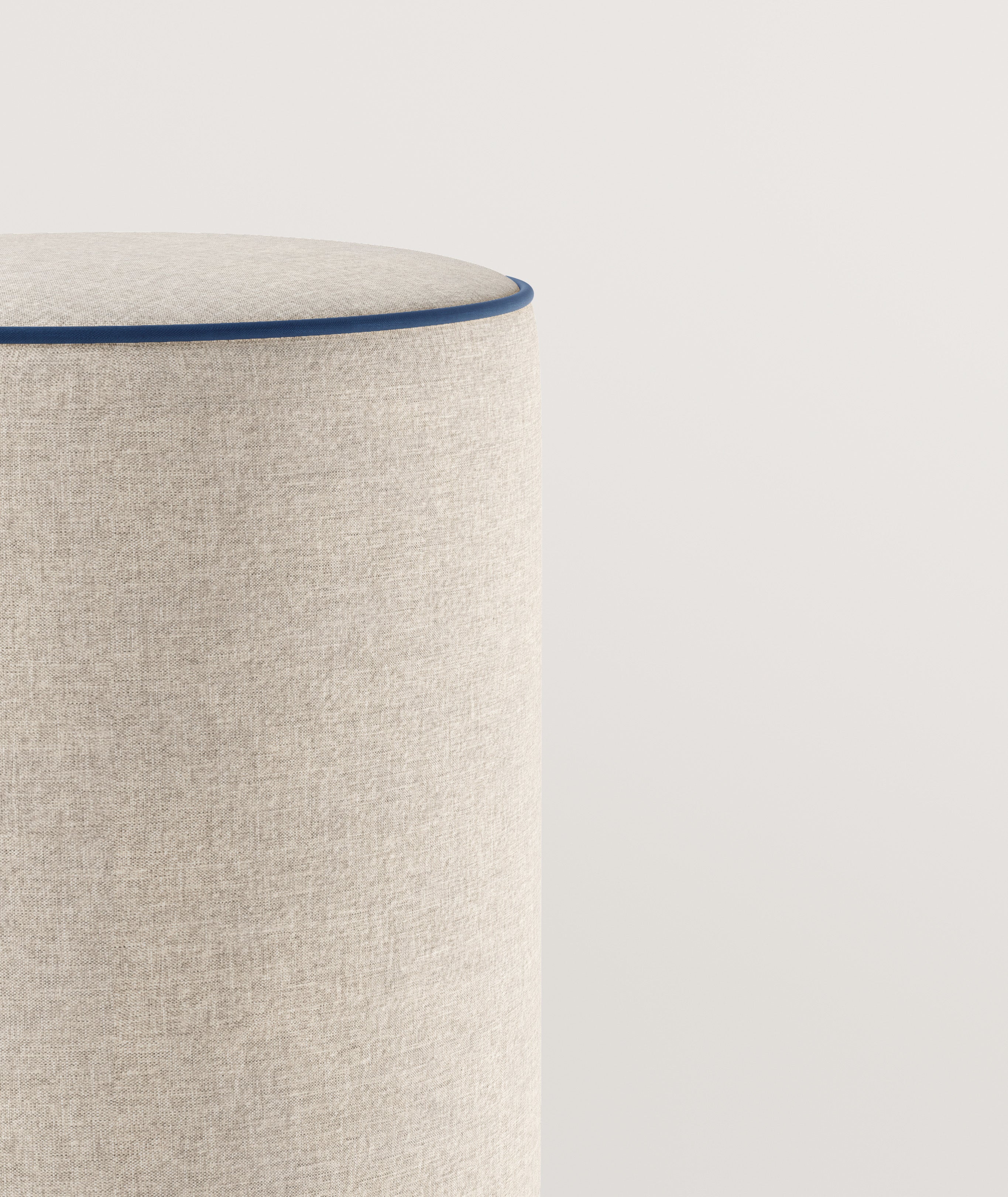 LETTI_LETTI_POUF_ROMULUS_CREME NAVY